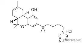 Molecular Structure of 874745-42-3 ((6AR,10AR)-6A,7,10,10A-TETRAHYDRO-3-[5-(1H-IMIDAZOL-1-YL)-1,1-DIMETHYLPENTYL]-6,6,9-TRIMETHYL-6H-DIBENZO[B,D]PYRAN-1-OL HYDROCHLORIDE)